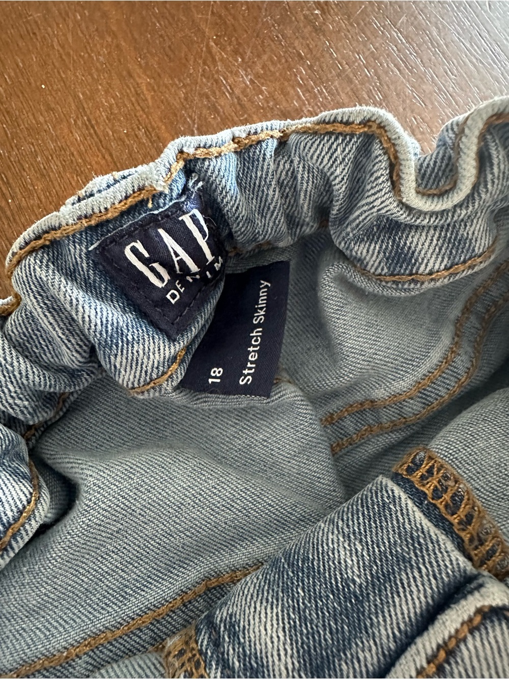 GAP Light Wash Slim Straight Jeans - girls